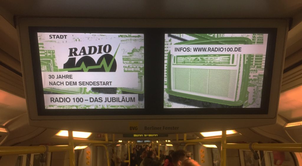 Radio 100 Festival im Berliner Fenster